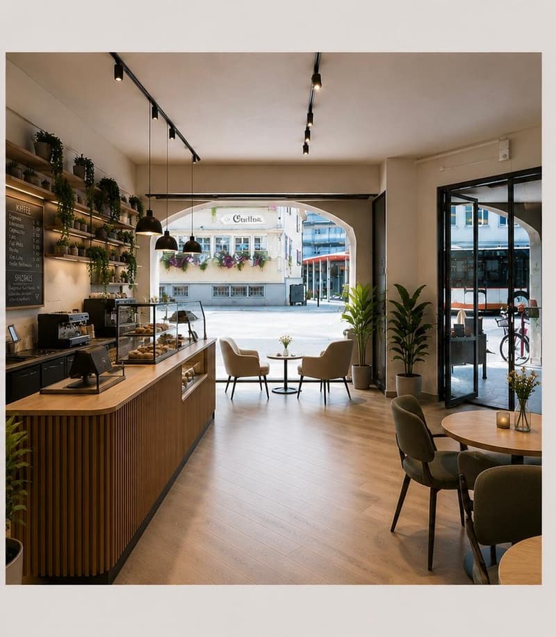 So evtl. ein kleines Bistro