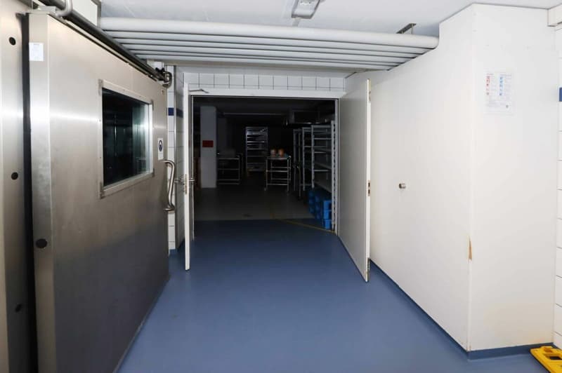 Gebäude West 1. OG: Labor / Kühlraum