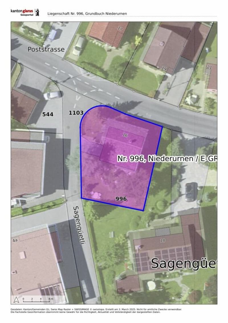 Auszug Geoportal