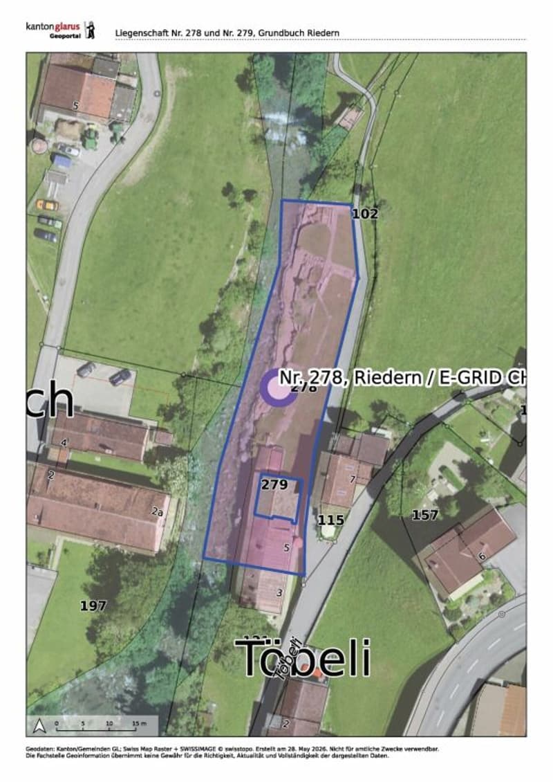 Auszug Geoportal