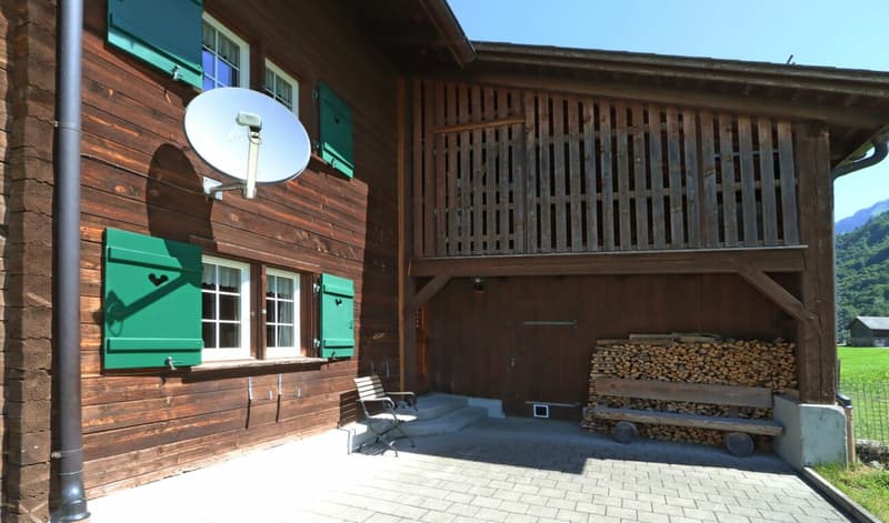 Eingangsbereich mit Sitzplatz