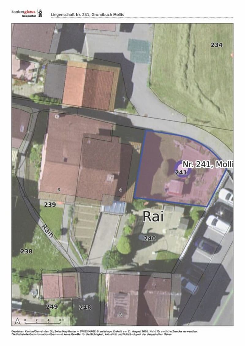 Auszug Geoportal