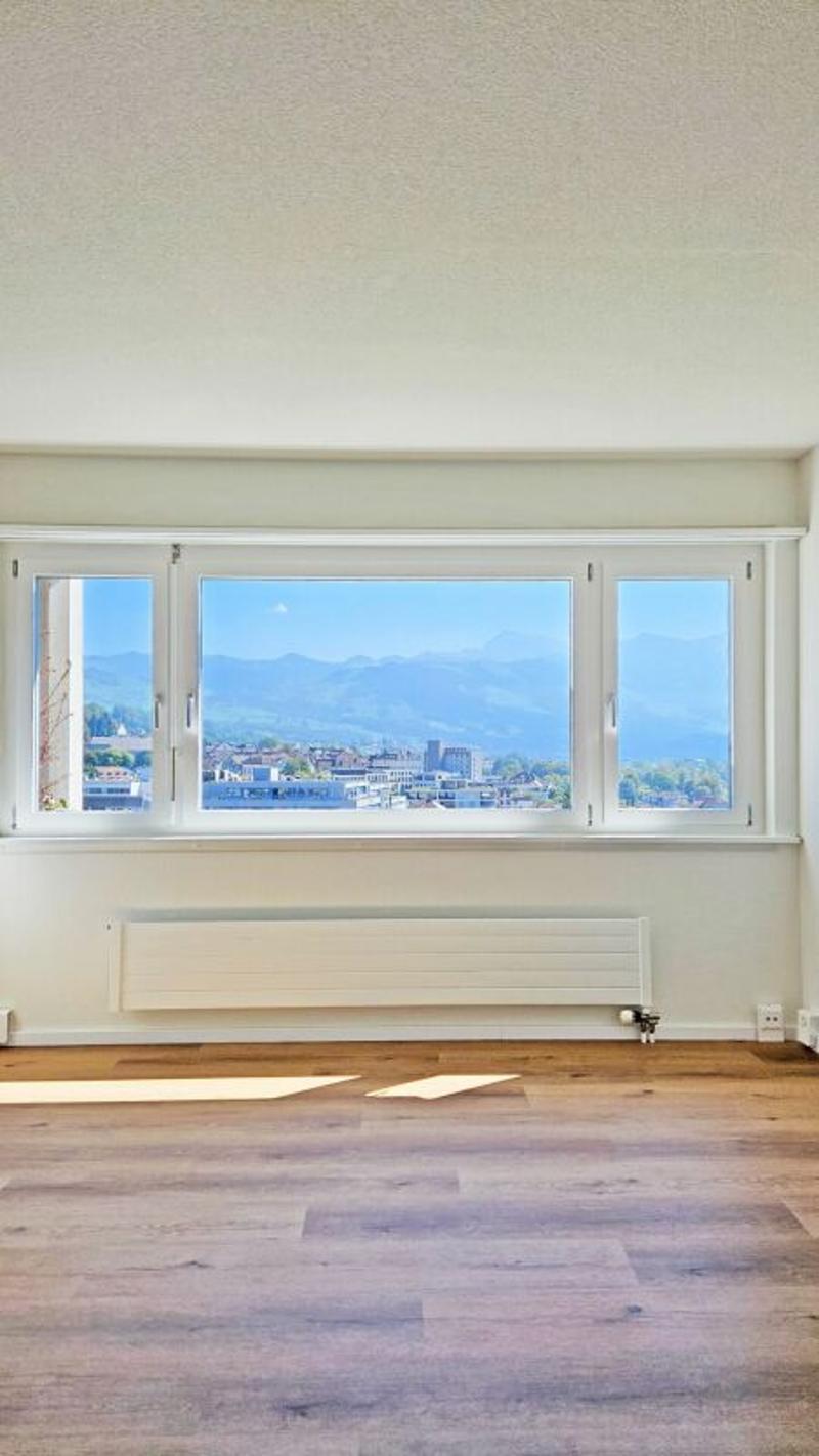 Ausblick Wohnzimmer
