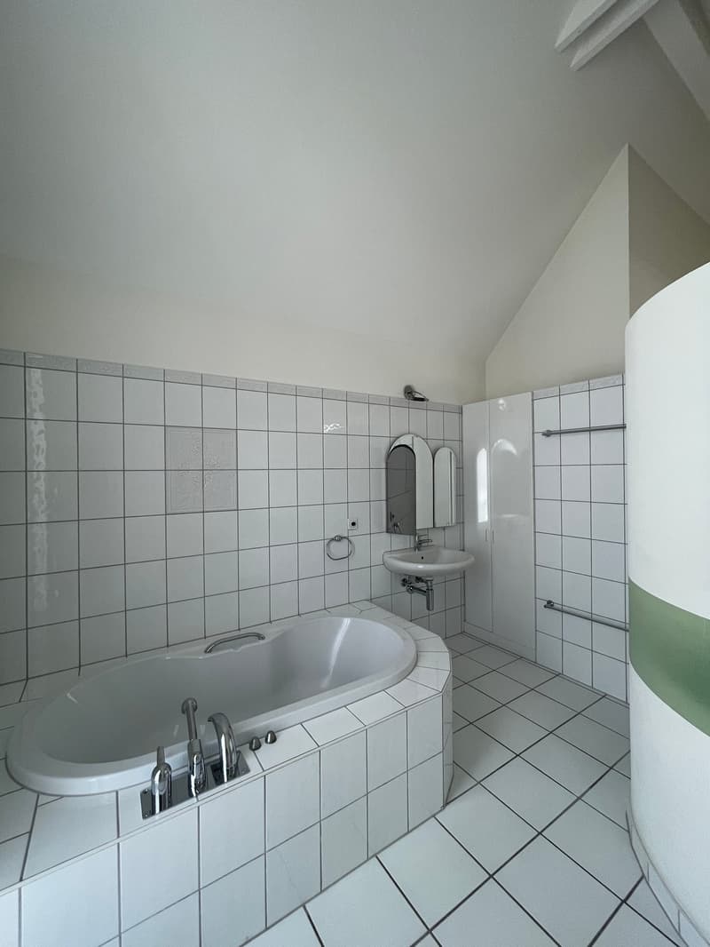 Bad/Dusche im Dachgeschoss