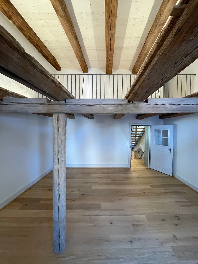 Wohnen mit Sicht auf Galerie