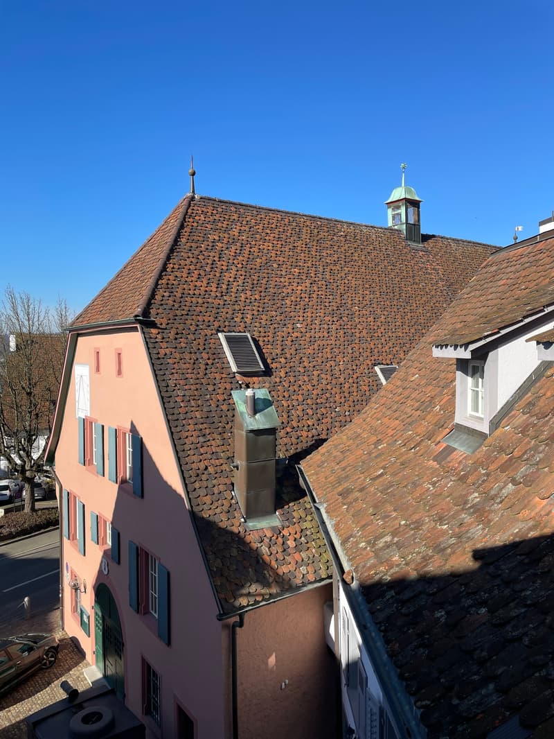 Ausblick auf Trotte (ehemalige Zehntentrotte)