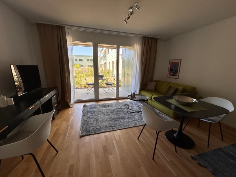 Furnished studio close to PEFL and UNIL in Chavannes-près-Renens (3)