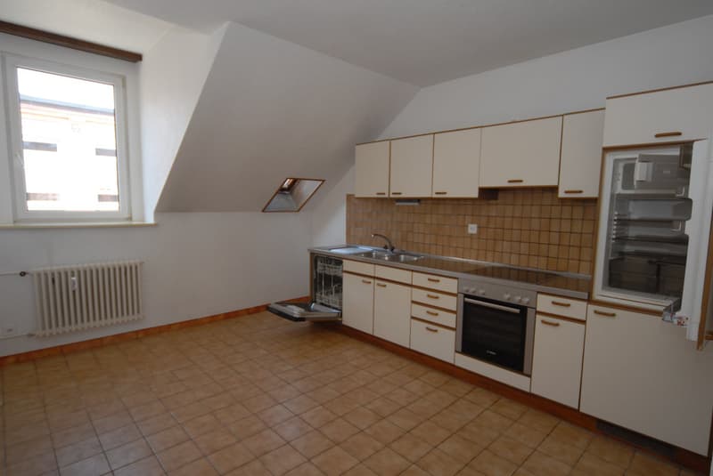 Grand appartement 3.5 pces, cheminée, possibilité d'un garage (3)