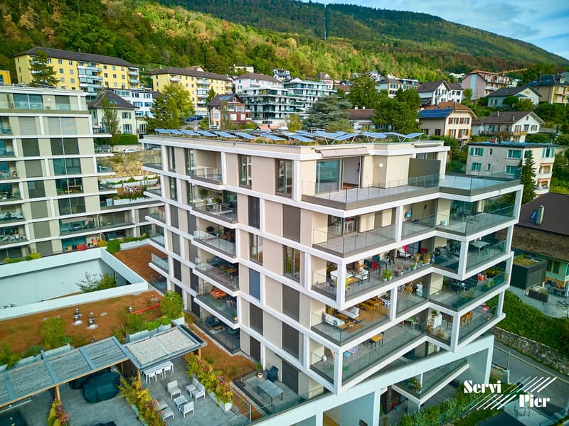 RARE : ATTIQUE D’EXCEPTION AVEC VUE PANORAMIQUE SUR LE LAC - Achat sans fonds-propres possible (1)