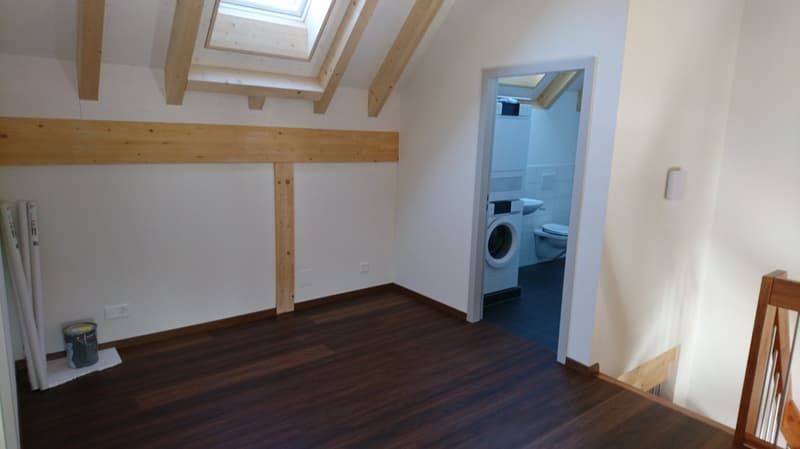 Galerie mit Blick auf DU/WC/Waschturm