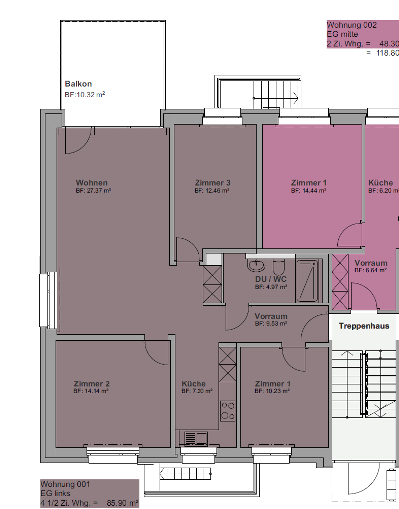Appartamento moderno 4.5 locali con ampio balcone (10)