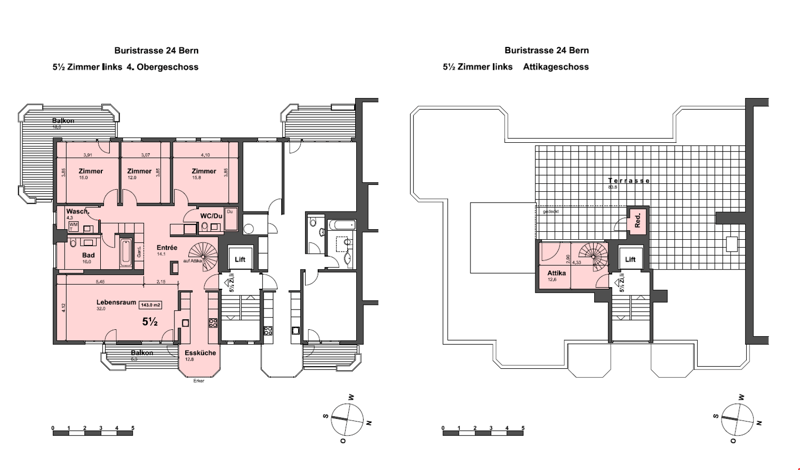 exklusive 4.5-Zimmerwohnung mit grosser Dachterrasse (10)