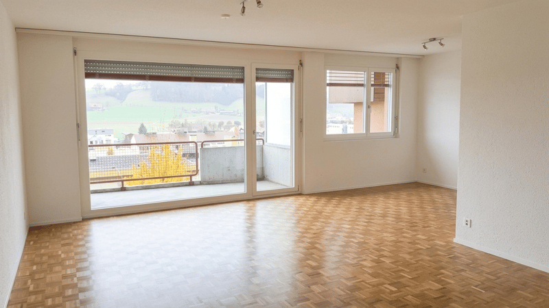 Helle 3-Zimmerwohnung mit Balkon und Blick ins Grüne (4)