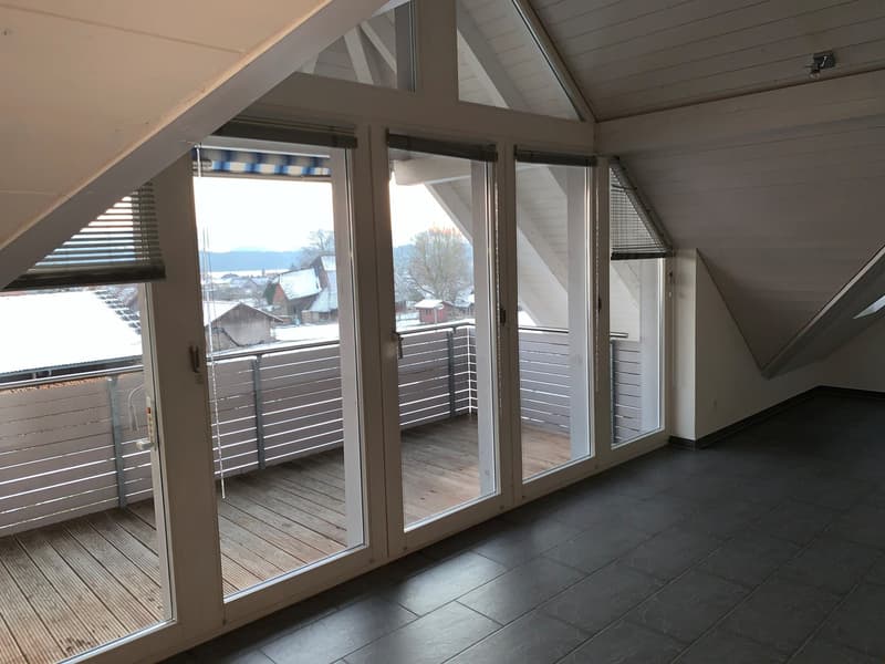 Spacious 3.5-room attic apartment with wonderful views! (4)