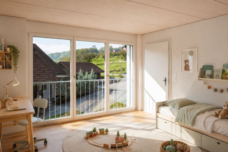 6,5-Zimmer - Doppeleinfamilienhaus mit grosser Galerie (7)