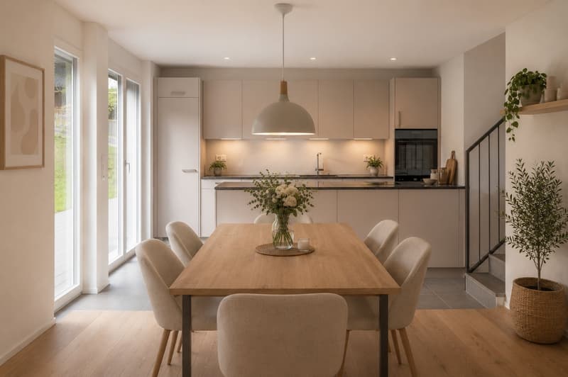 6,5-Zimmer - Doppeleinfamilienhaus mit grosser Galerie (2)