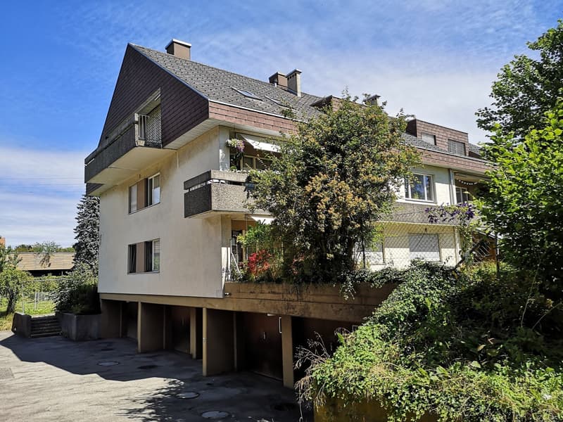 ältere 3-Zimmer-Altbau-Dachwohnung an ruhiger Lage in Gasel, Gde. Köniz (1)