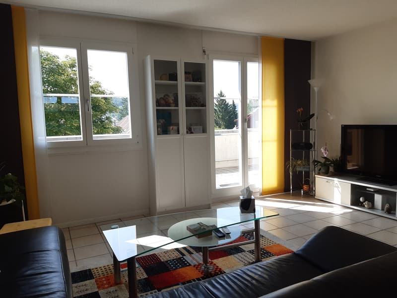 sehr charmante 3.5-Zi-Attika-Wohnung an der Aarbergstrasse 37, Lyss (2)