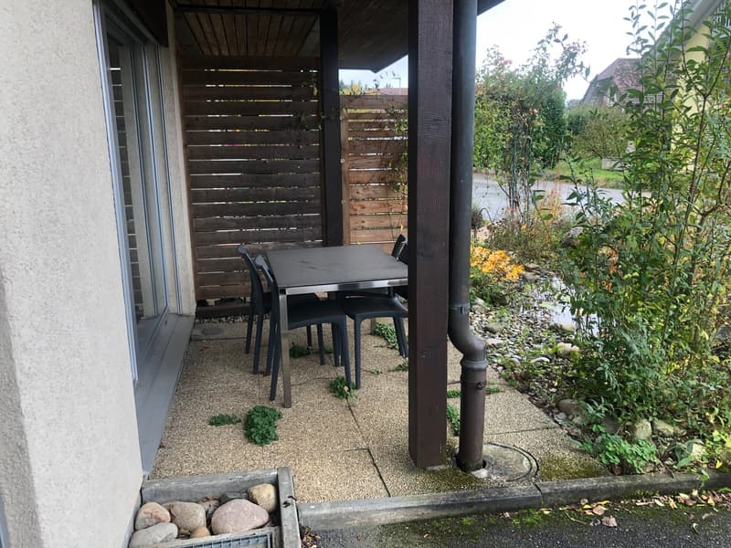 Gartensitzplatz Studio EG rechts