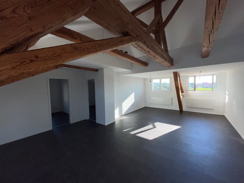 modern und hell: 3.5 Zimmer-Dachwohnung in Rapperswil/BE (2)