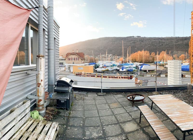 R+2 Dachterrasse Jura und Seesicht