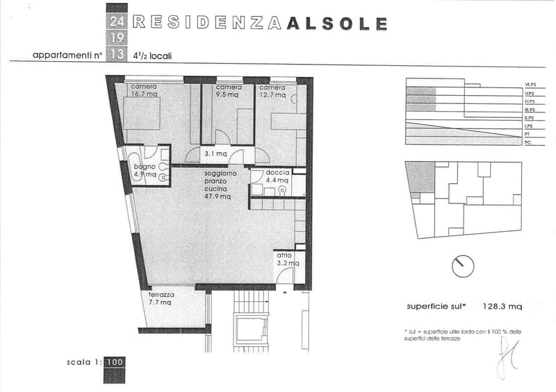 Massagno - Luminoso appartamento di 4.5 locali (2)