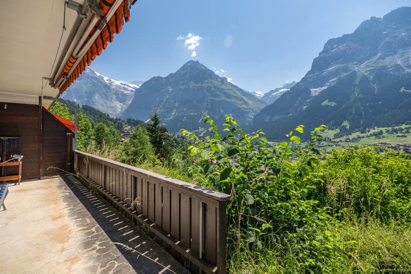 SICHT AUF BERGWELT | FINSTERAARHORN