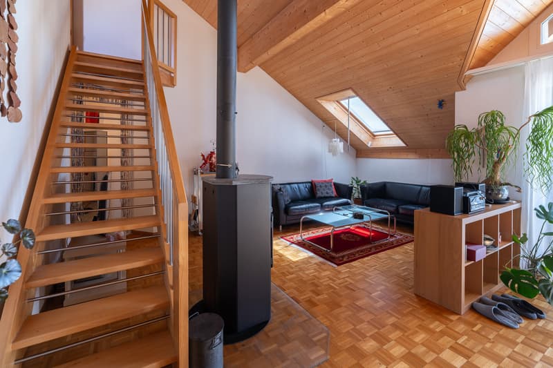 TREPPE UND SCHWEDENOFEN