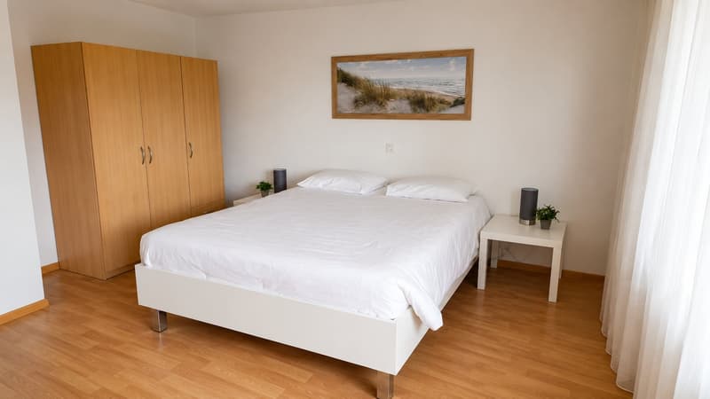 Möbliert wohnen im Herzen von Biel – 40 m², Balkon, Klima & Sauna (8)