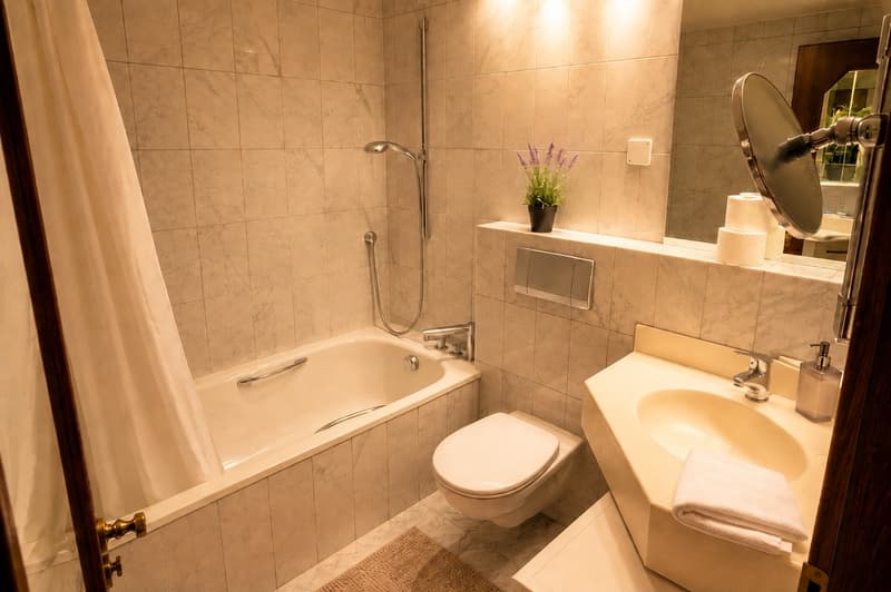 Möbliert wohnen im Herzen von Biel – 40 m², Balkon, Klima & Sauna (8)