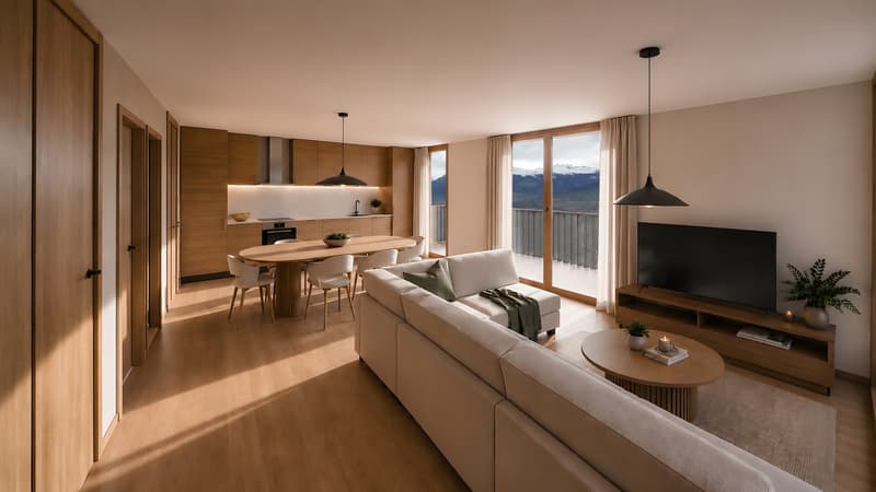 NUOVA PROMOZIONE - Casa a schiera moderna di 4.5 locali a Sion (4)