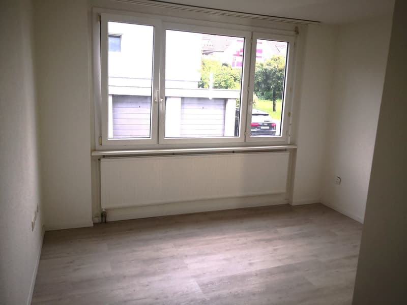 Studio with kitchenette, refrigerator, and separate WC and shower. (2)