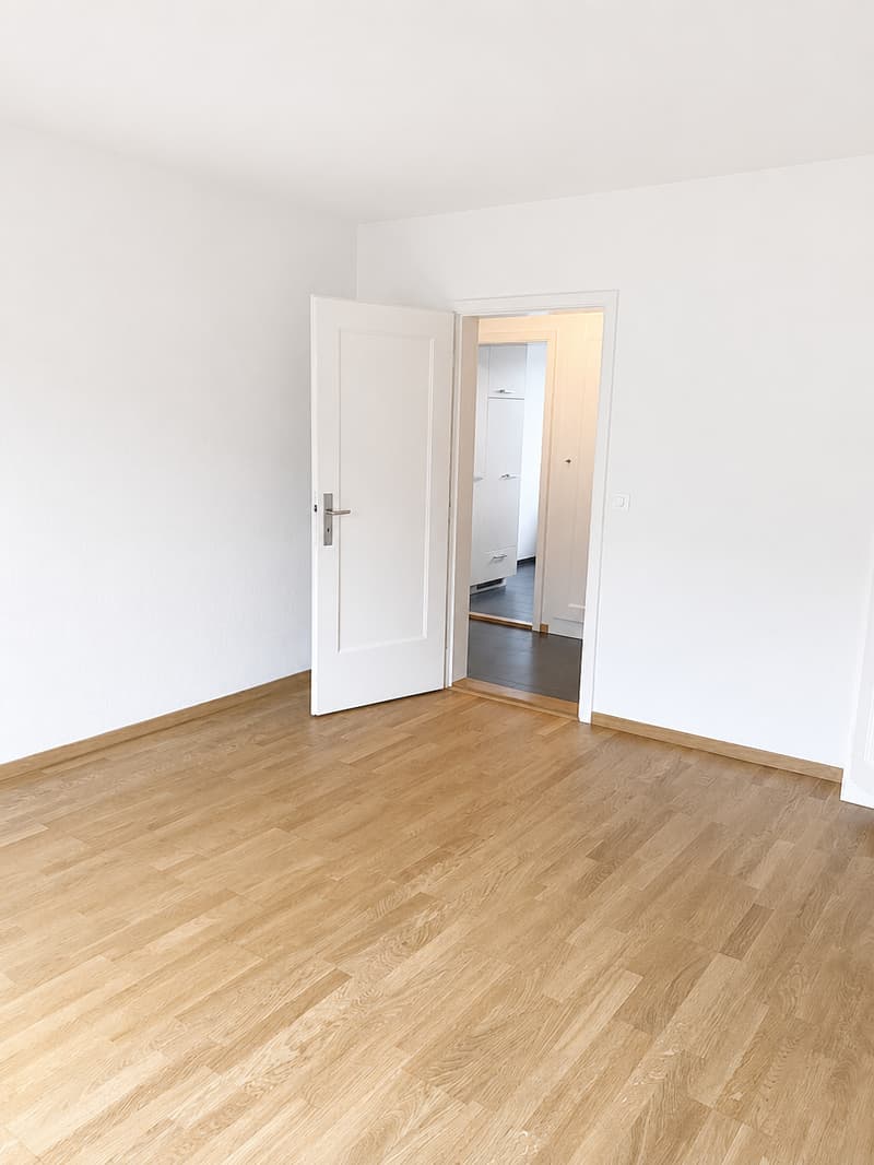 Zimmer nordseitig, typgleich in allen Wohnungen