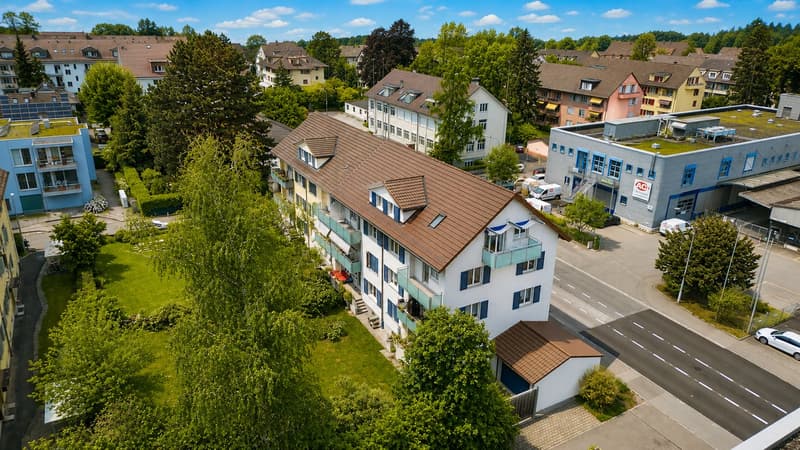 Ansicht Süd- und Ostfassade