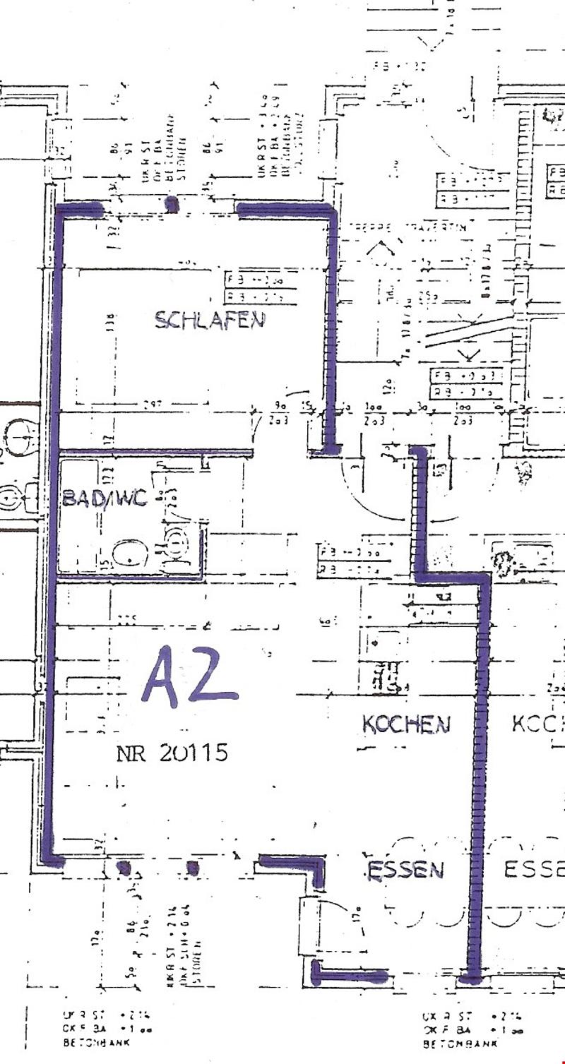 2.5-Zi Wohnung mit Sitzplatz und Schlossblick (3)