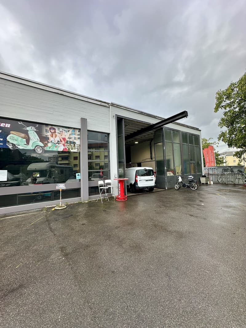 Eingang Werkstatt