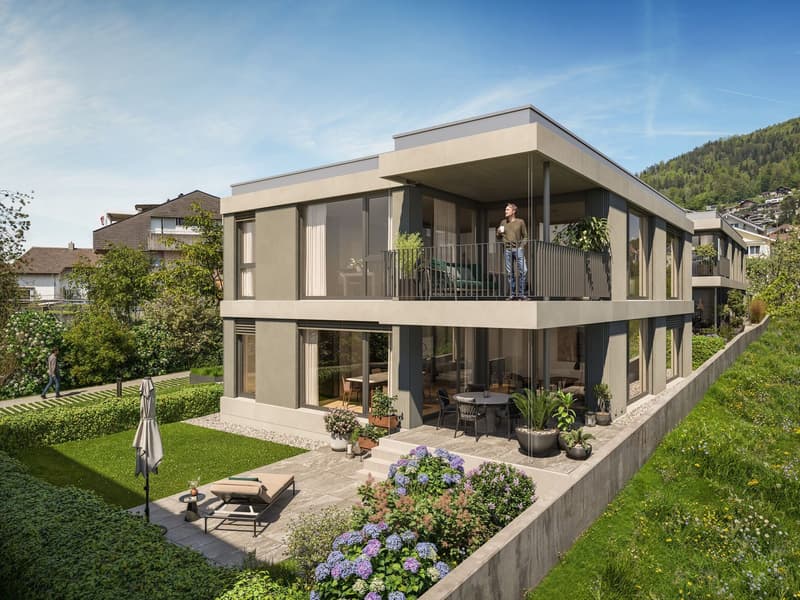 «Bächi» Hünibach - Rêve de maison exclusif en centre-ville (7)