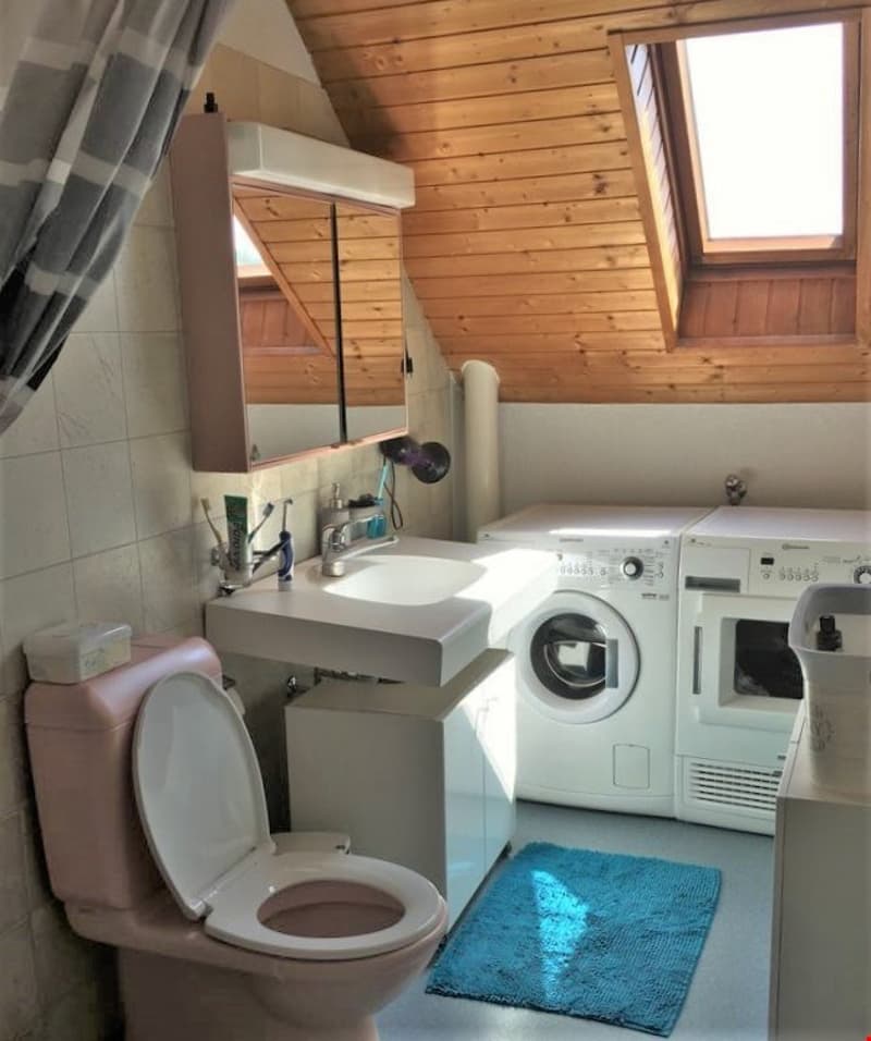 Appartement mansardé de 3 pièces confortable (14)