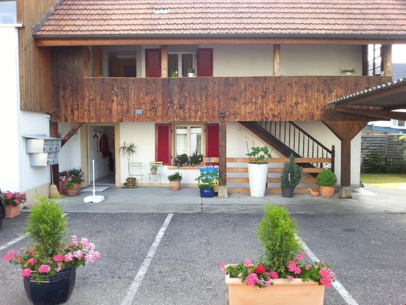 Appartement mansardé de 3 pièces confortable (2)