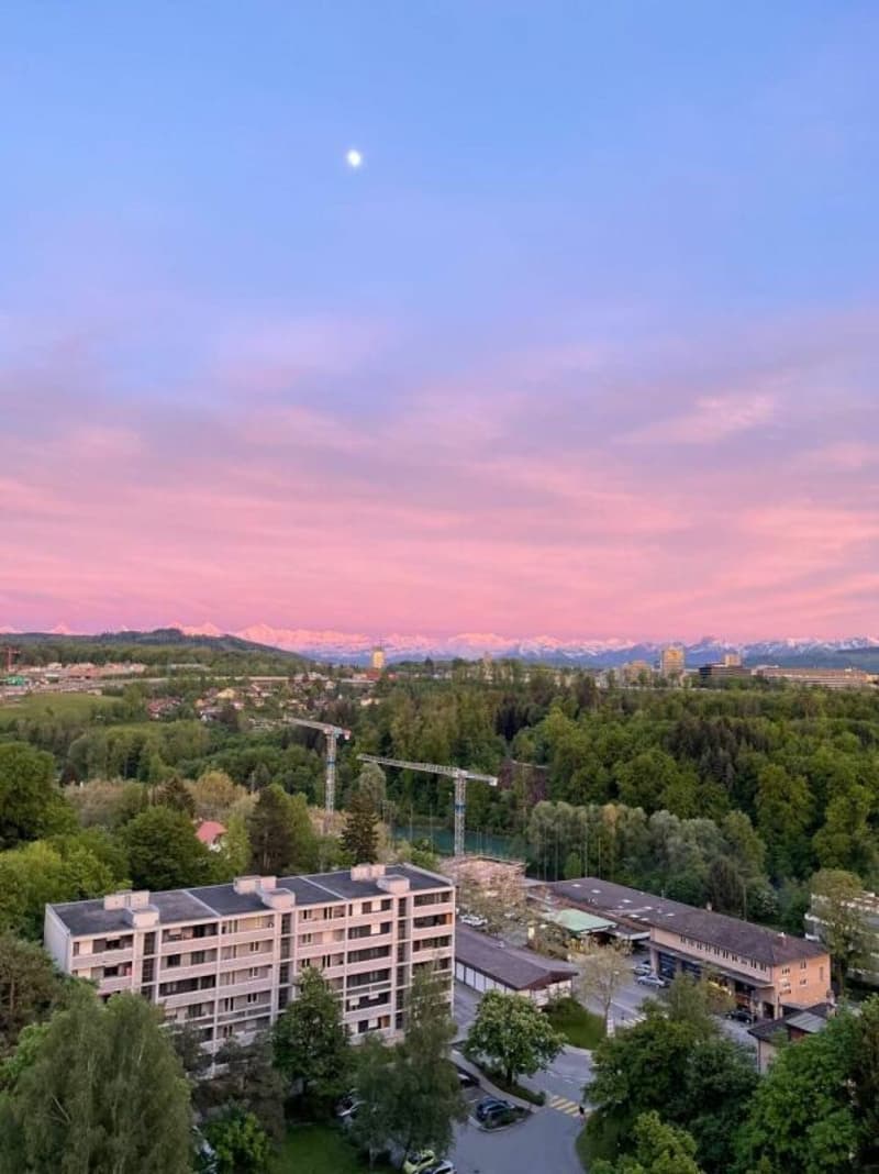Appartement lumineux de 3,5 pièces au 13e étage avec grand balcon et belle vue ! (10)