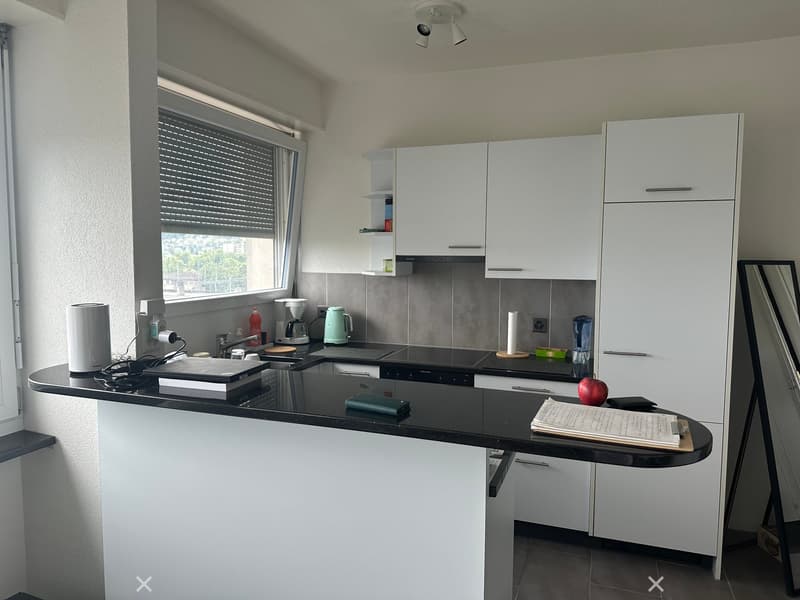 Lumineux appartement de 2 pièces avec balcon au 6e étage – Bienne (4)