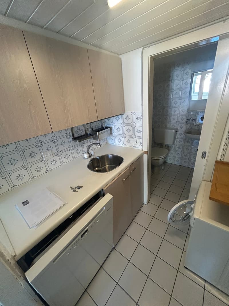 Grand studio au coeur de la vieille ville de Bienne (8)