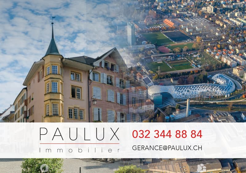 Beau studio en pleine Ville de Bienne (7)