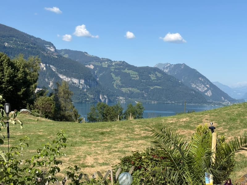 Charmant appartement 2.5 pièces avec vue sur le lac à Krattigen (1)