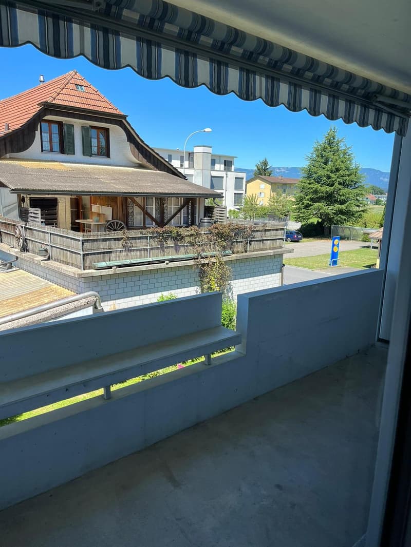 Gemütliche 1-Zimmer-Wohnung mit Balkon in Utzenstorf (1)