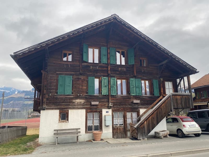 Befristete möblierte Wohnung in Gstaad zu vermieten (1)