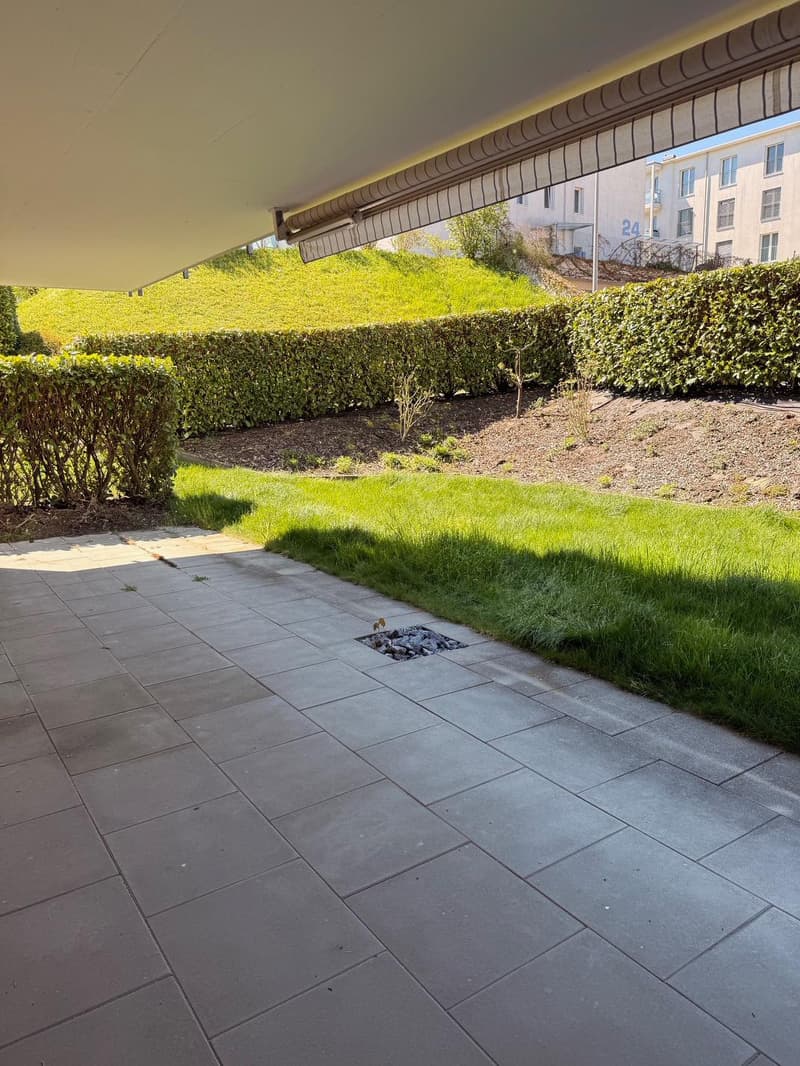 Bright, airy 3.5-room apartment on the ground floor with a large seating area and garden share (7)