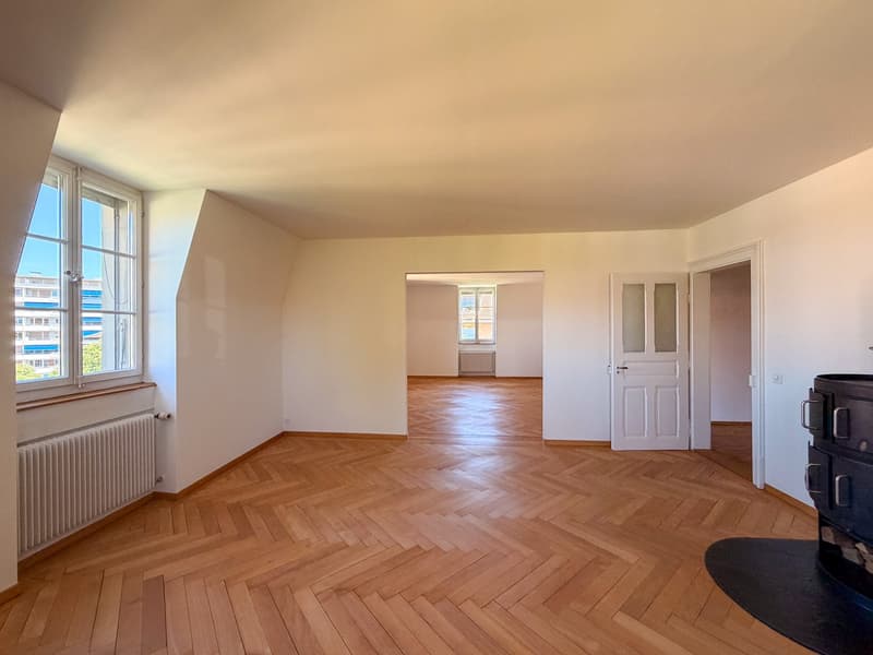 Charmant appartement maisonnette 4 pièces dans un immeuble ancien sur la Südbahnhofstrasse, Berne (7)