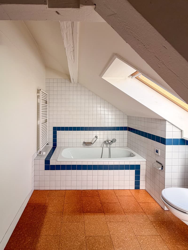 Charmant appartement maisonnette 4 pièces dans un immeuble ancien sur la Südbahnhofstrasse, Berne (20)