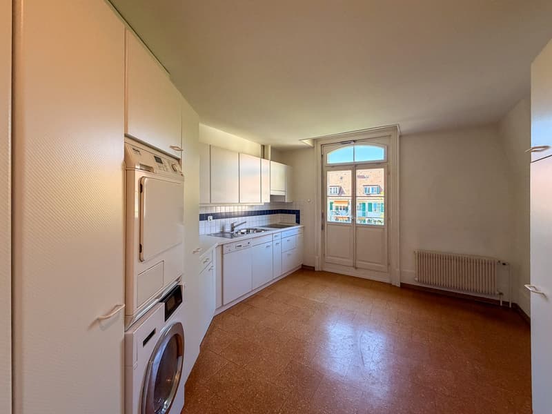 Charmant appartement maisonnette 4 pièces dans un immeuble ancien sur la Südbahnhofstrasse, Berne (12)